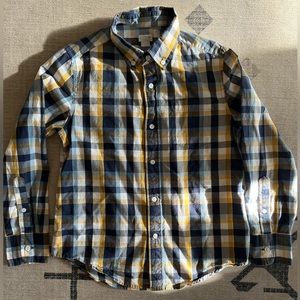 J. Crew Boys long sleeve button down shirt, size 10